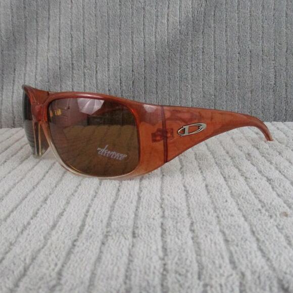 New Divine Eyewear Vixen Orange Fade/Polarized Amber Sunglasses NWT Women's - Picture 2 of 8